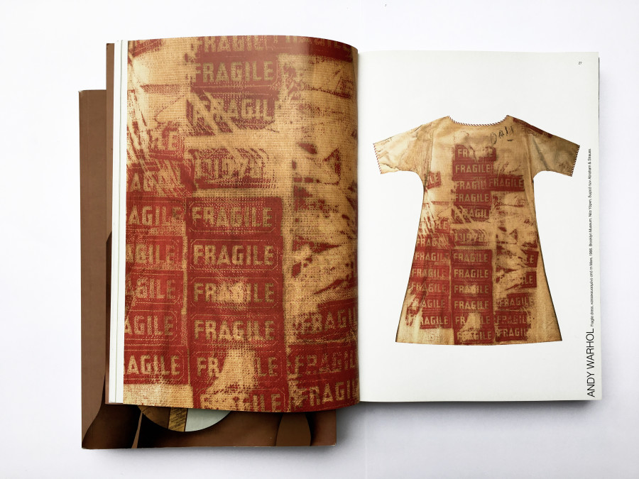 Andy Warhol Fragile dress, manufactured by Mars, 1966. Brooklyn Museum 66.237.1, New York, Gift of Abraham & Straus