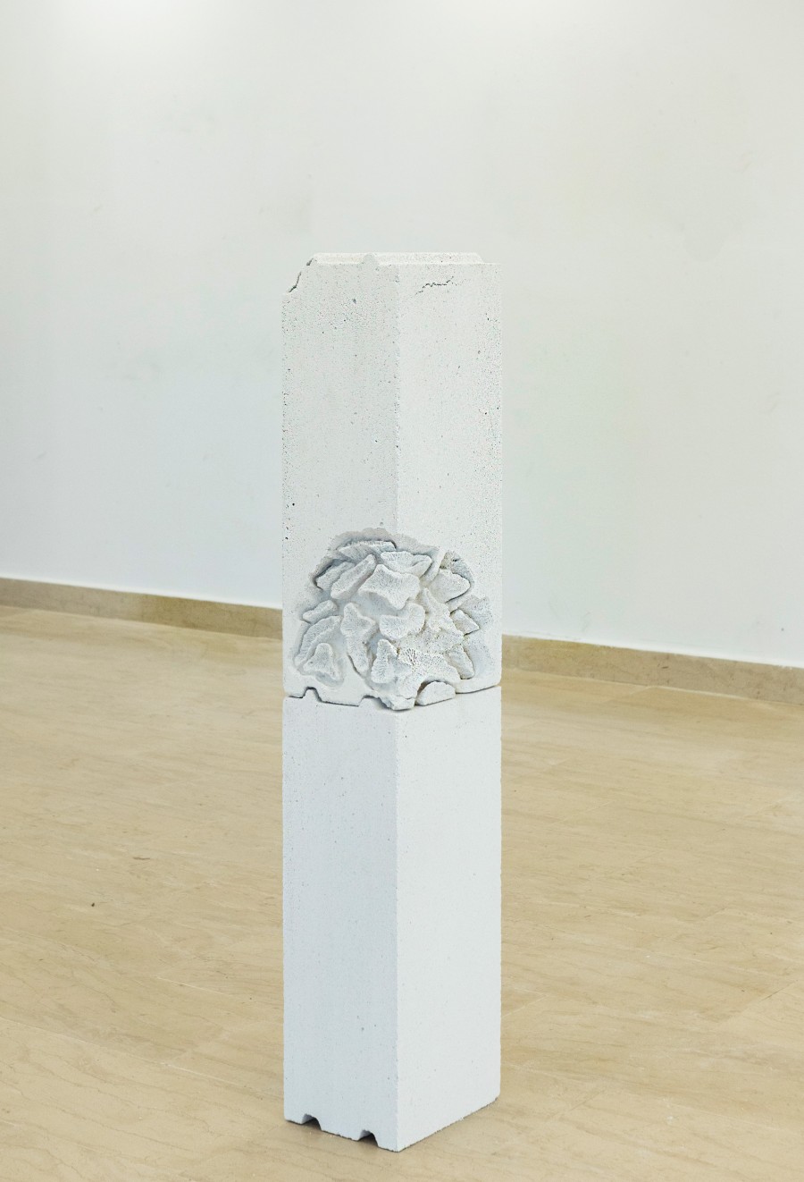 Despina Charitonidi, Diploria Urbanis, 2024, aerated concrete, Photo Nefeli Papaioannou, Courtesy Thermia Project