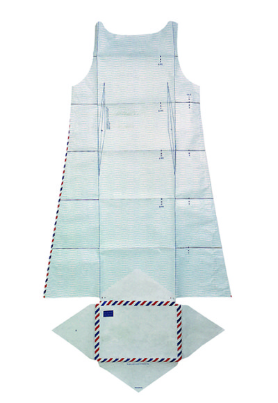 ‘Airmail Dress’ by Hussein Chalayan / Atopos